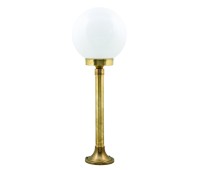 LIDO LIGHT 132629 OUTDOOR BRASS BOLLARD LAMP 4945