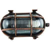 LIDO LIGHT 132695 OUTDOOR BRASS WALL LAMP 400