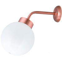 LIDO LIGHT 132709 OUTDOOR BRASS WALL LAMP 4943-20