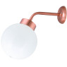 Фасаден аплик LIDO LIGHT 132709 OUTDOOR BRASS WALL LAMP 4943-20