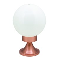 LIDO LIGHT 132710 OUTDOOR BRASS BOLLARD LAMP 4945