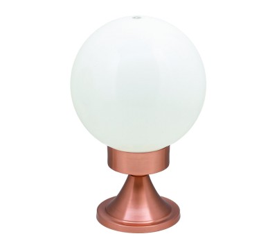 LIDO LIGHT 132710 OUTDOOR BRASS BOLLARD LAMP 4945