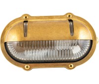 LIDO LIGHT 132792 OUTDOOR BRASS WALL LAMP 435/B-02