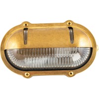 LIDO LIGHT 132792 OUTDOOR BRASS WALL LAMP 435/B-02