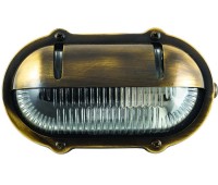LIDO LIGHT 132794 OUTDOOR BRASS WALL LAMP 435/B-02