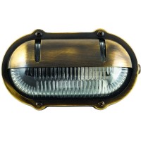 LIDO LIGHT 132794 OUTDOOR BRASS WALL LAMP 435/B-02