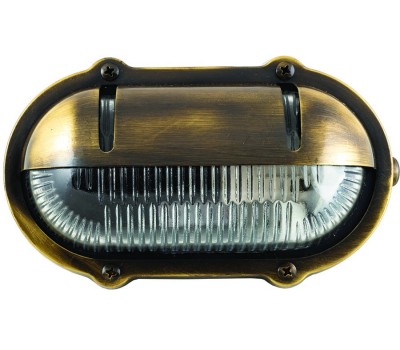 LIDO LIGHT 132794 OUTDOOR BRASS WALL LAMP 435/B-02
