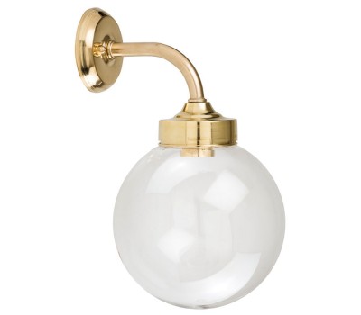 Фасаден аплик LIDO LIGHT 132928 OUTDOOR BRASS WALL LAMP 4941-20
