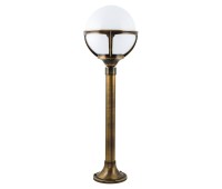 LIDO LIGHT 133004 OUTDOOR BRASS BOLLARD LAMP 489