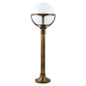 LIDO LIGHT 133004 OUTDOOR BRASS BOLLARD LAMP 489