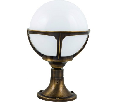 LIDO LIGHT 133041 OUTDOOR BRASS BOLLARD LAMP 489