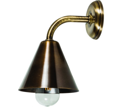 Фасаден аплик LIDO LIGHT 133065 OUTDOOR BRASS WALL LAMP 4951