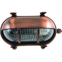 LIDO LIGHT 138655 OUTDOOR BRASS WALL LAMP 435