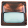 Фасадна луна за вграждане в стена LIDO LIGHT 138718 OUTDOOR BRASS RECESSED DOWNLIGHT LAMP 4621