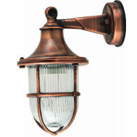 LIDO LIGHT 138753 OUTDOOR BRASS WALL LAMP 406