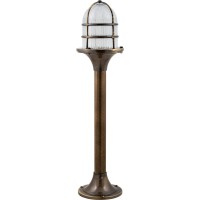 LIDO LIGHT 138870 OUTDOOR BRASS BOLLARD LAMP 432