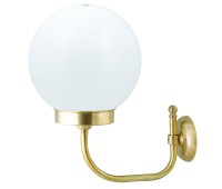 LIDO LIGHT 139522 OUTDOOR BRASS WALL LAMP 4948-30