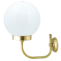 LIDO LIGHT 139522 OUTDOOR BRASS WALL LAMP 4948-30
