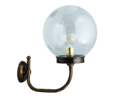 Фасаден аплик LIDO LIGHT 139531 OUTDOOR BRASS WALL LAMP 4948-30
