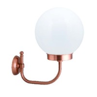 LIDO LIGHT 139532 OUTDOOR BRASS WALL LAMP 4948-30