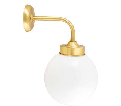 LIDO LIGHT 139916 OUTDOOR BRASS WALL LAMP 4946-20