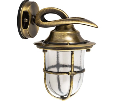 LIDO LIGHT 139926 OUTDOOR BRASS WALL LAMP 4231