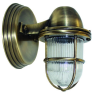 LIDO LIGHT 140071 OUTDOOR BRASS WALL LAMP 4108