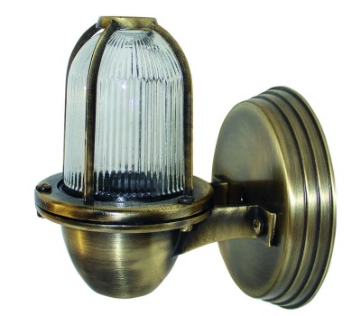 Фасаден аплик LIDO LIGHT 140095 OUTDOOR BRASS WALL LAMP 4228