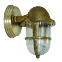 LIDO LIGHT 140117 OUTDOOR BRASS WALL LAMP 4098