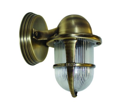 LIDO LIGHT 140119 OUTDOOR BRASS WALL LAMP 4098