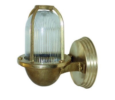 LIDO LIGHT 140129 OUTDOOR BRASS WALL LAMP 4218