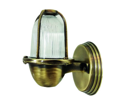 Фасаден аплик LIDO LIGHT 140131 OUTDOOR BRASS WALL LAMP 4218