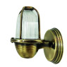 LIDO LIGHT 140131 OUTDOOR BRASS WALL LAMP 4218
