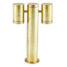 LIDO LIGHT 140189 OUTDOOR BRASS BOLLARD LAMP F60