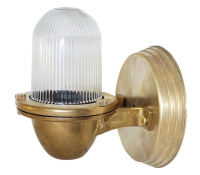 LIDO LIGHT 140213 OUTDOOR BRASS WALL LAMP 4108M