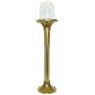 LIDO LIGHT 140237 OUTDOOR BRASS BOLLARD LAMP 406M