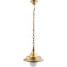 LIDO LIGHT 140822 OUTDOOR BRASS PENDANT LAMP 49044