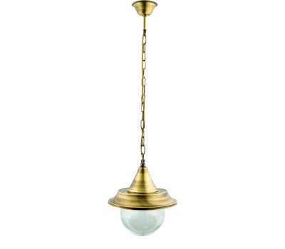 LIDO LIGHT 140834 OUTDOOR BRASS PENDANT LAMP 49054