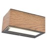 LED фасаден аплик LUTEC 5189135118 GEMINI 4000K