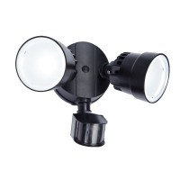 LED фасаден прожектор със сензор за движение LUTEC 7622104330 SHRIMP 5000K