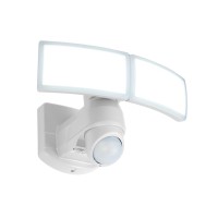 LED фасаден прожектор със сензор за движение LUTEC 7632201053 ARC 5000K