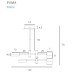LED пендел MAXLIGHT P0404 PUMA