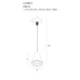 LED пендел MAXLIGHT P0434 COMET