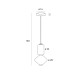 LED пендел MAXLIGHT P0467 AKIKO