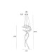 LED пендел MAXLIGHT P0482D RITZ