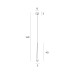 LED пендел MAXLIGHT P0484 COFFEE