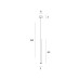 LED пендел MAXLIGHT P0485 COFFEE