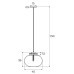 Пендел MAXLIGHT P0518 MOONSTONE