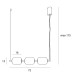 LED пендел MAXLIGHT P0536D ELENA