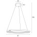 LED пендел MAXLIGHT P0557 QLED